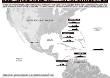 США готовят наступление на Венесуэлу: Военные корабли у берегов страны