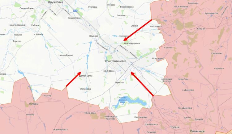 Войска РФ штурмуют укрепрайон боевиков в Константиновке: сводка на вечер 11.09.2025