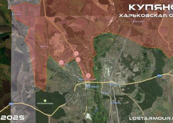 Российские войска продвинулись в центре Купянска