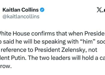 Трамп поговорит с Зеленским, а не с Путиным: Белый дом уточнил планы