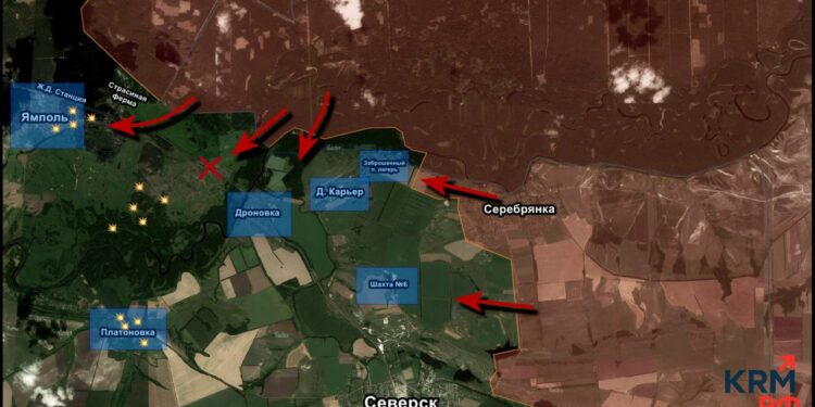 Фронт сдвинулся: российские войска прорвали оборону ВСУ у Северска