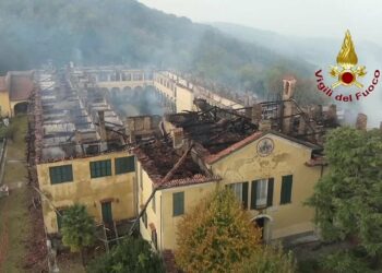 В Италии сгорел основанный 400 лет назад монастырь Бернага