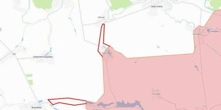 Бои за Алексеевку в Днепропетровской области: российская армия закрепилась в центре