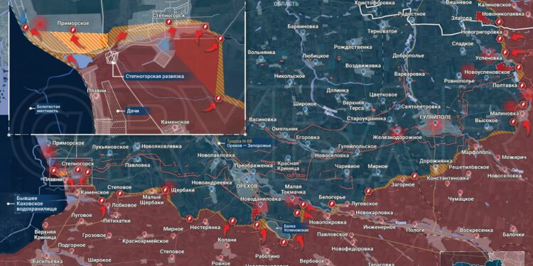 Фронтовая сводка к утру 12 октября: продвижение ВС РФ и удары по объектам Украины — свежая карта