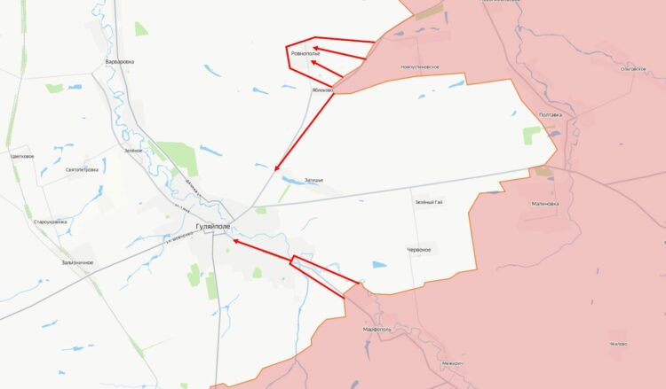 Фронтовая сводка к утру 15.11.2025: Войска РФ громят укрепрайон ВСУ в Гуляйполе, карта боевых действий