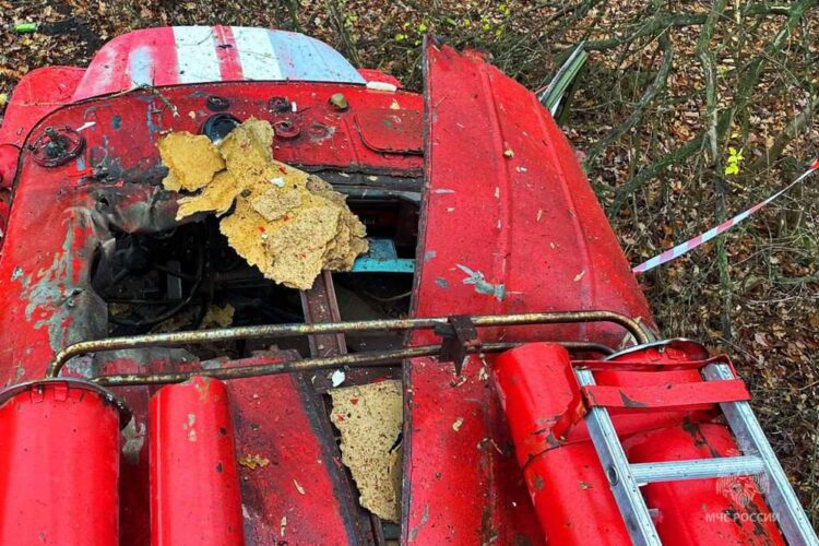 В Горловке дрон атаковал пожарных: четверо спасателей ранены