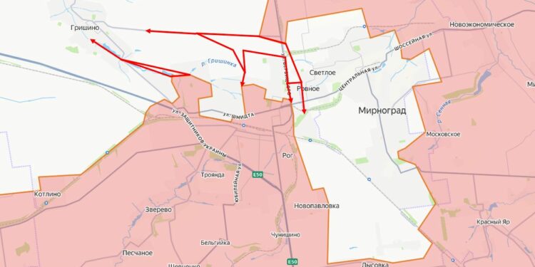 Покровск под контролем: российские войска замыкают кольцо окружения в Мирноградском котле