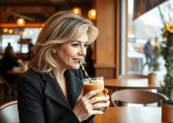 Назван простой смузи, который помогает коже и суставам после 50 лет