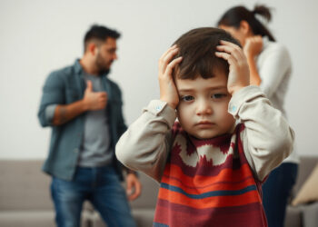 Что происходит с мозгом ребёнка, когда родители ругаются на его глазах