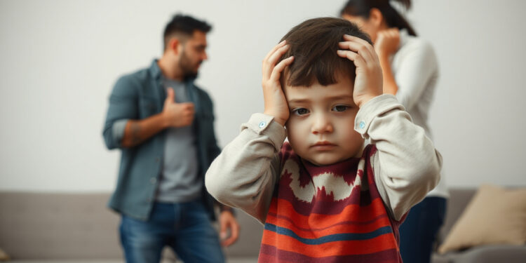 Что происходит с мозгом ребёнка, когда родители ругаются на его глазах