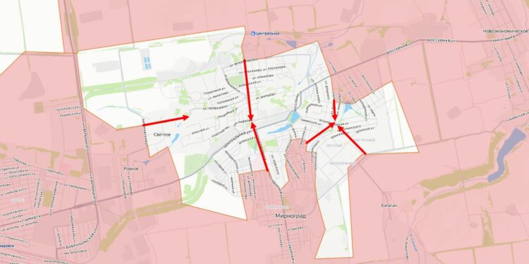 Российские войска громят запертых боевиков в Мирнограде: сводка боевых действий в зоне проведения СВО на Украине 16 декабря 2025