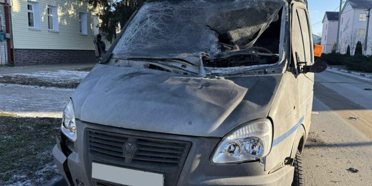 Раненый водитель и разбитые окна: последствия удара дрона ВСУ в Грайвороне