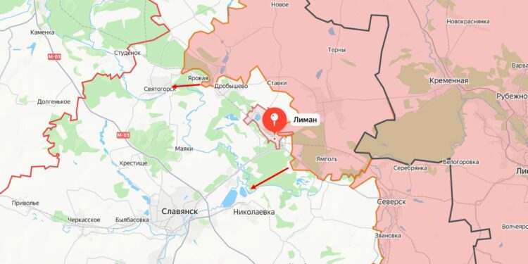 Краснолиманское направление: расширение контроля ВС РФ и выравнивание фронта