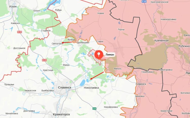 Краснолиманское направление: расширение контроля ВС РФ и выравнивание фронта