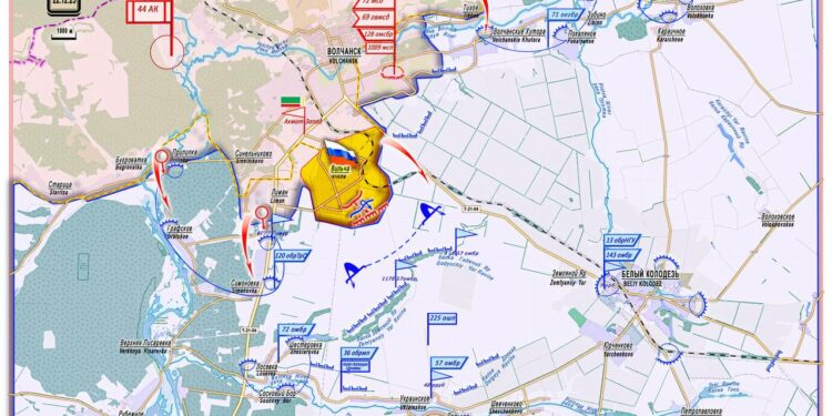 Армия России активизировала действия на Волчанском участке фронта