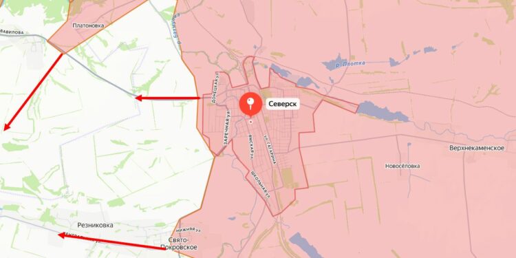 Наступление войск России за Северском: новые высоты у Пазено — 11.12.2025