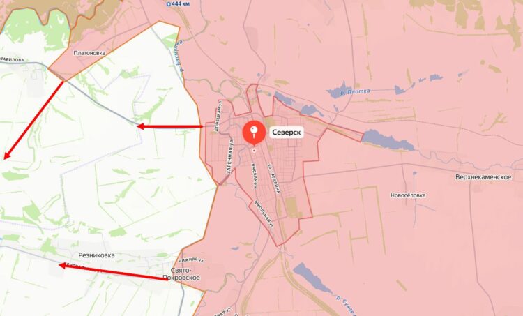 Наступление войск России за Северском: новые высоты у Пазено — 11.12.2025