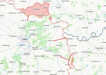 Прорыв российских войск в Сумской области меняет конфигурацию приграничья