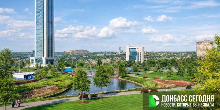 Небоскрёб в центре Донецка: представлен масштабный проект «Донбасс-сити»