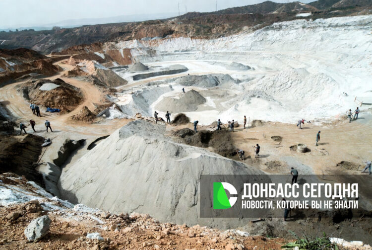 В ДНР начали обогащать белую глину для запуска керамического производства