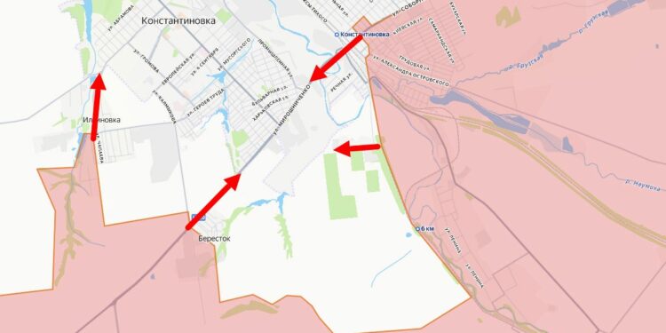 Бои за Константиновку усиливаются: войска продвинулись к ключевым рубежам — 16 января 2026