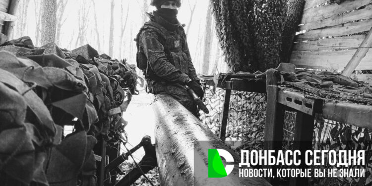 Бойцы ГВ «Центр» прорываются к центру Гришино