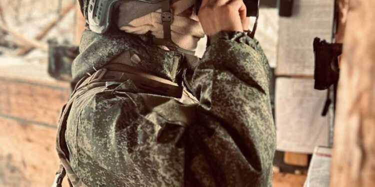 Бойцы ГВ «Центр» продвигаются к центру Гришино