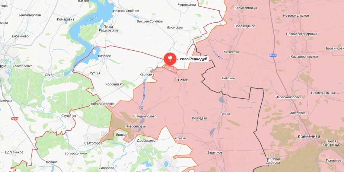 ВС РФ взяли Редкодуб на Краснолиманском направлении