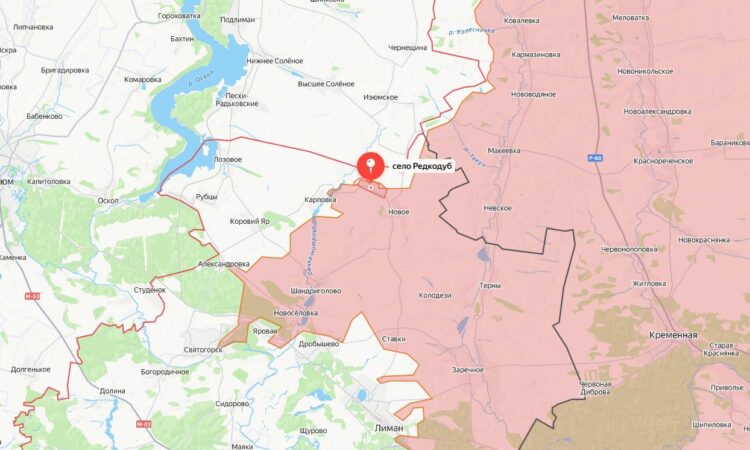 ВС РФ взяли Редкодуб на Краснолиманском направлении