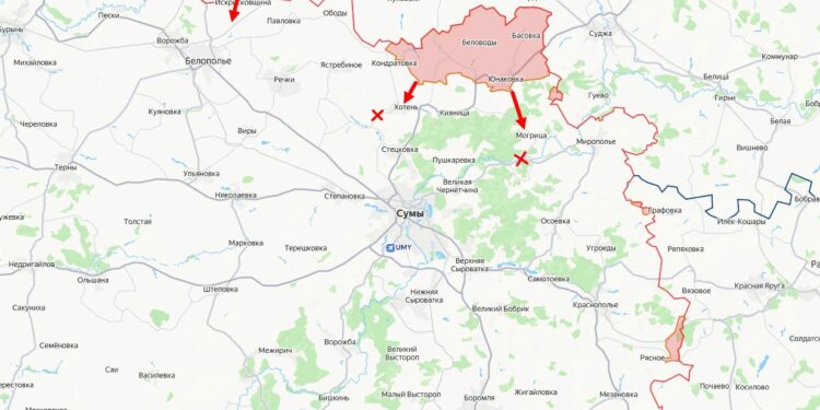 Сумское направление: продвижение и удары по тылу противника. Сводка на вечер 28 января 2026