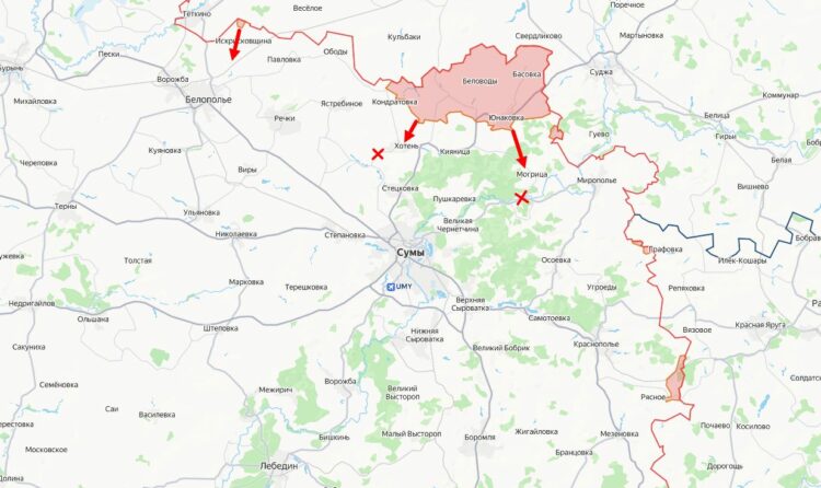 Сумское направление: продвижение и удары по тылу противника. Сводка на вечер 28 января 2026