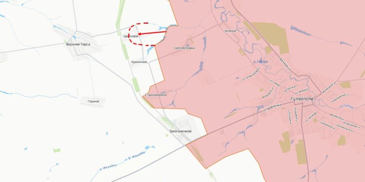 Гуляйпольский плацдарм расширяется: российские войска прорвались в Цветковое