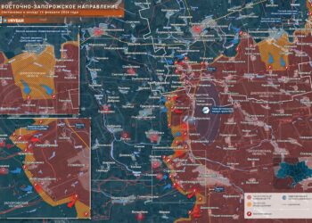 Восточно-Запорожское направление: фронт колеблется на северном и южном флангах