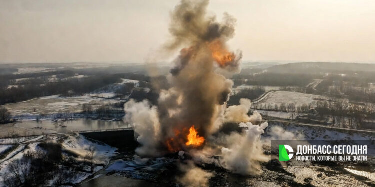 Фронтовая сводка к утру 26 февраля: хроника 1463-го дня СВО — ФАБ-3000 по дамбе перерезал логистику в Константиновке. Карта боевых действий в зоне боевых действий на Украине