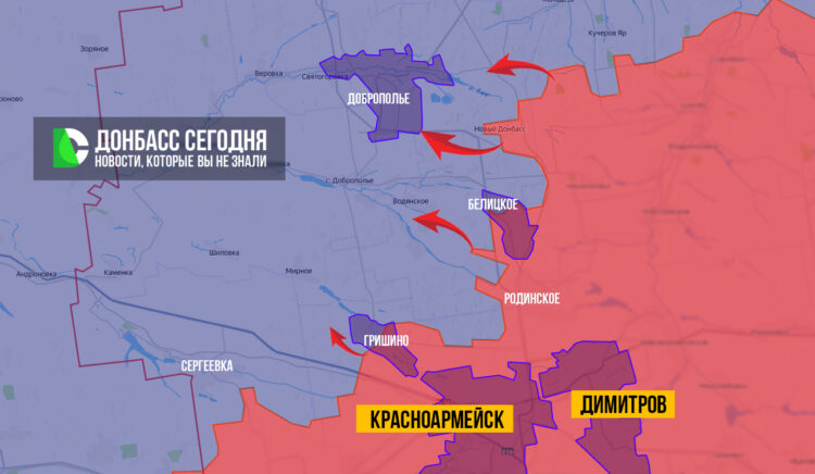 Сосновое наше: Третий поселок за неделю — оборона ВСУ под Лиманом посыпалась, карта боевых действий на 7 марта