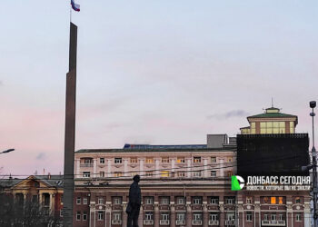 Здание на улице Постышева в Донецке сдали в аренду компании из Санкт-Петербурга