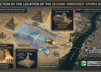 В Египте нашли под песком второго Сфинкса возрастом более 3000 лет