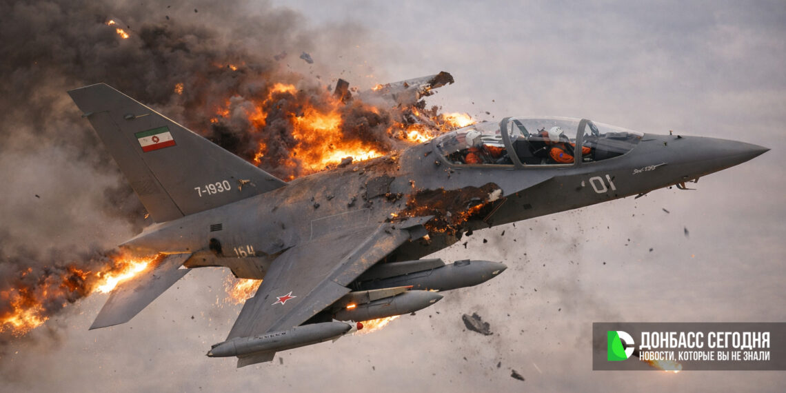 F-35I впервые уничтожил пилотируемый самолёт в небе над Тегераном