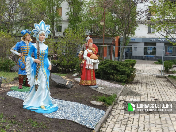 На бульваре Пушкина в Донецке откроется новая детская площадка