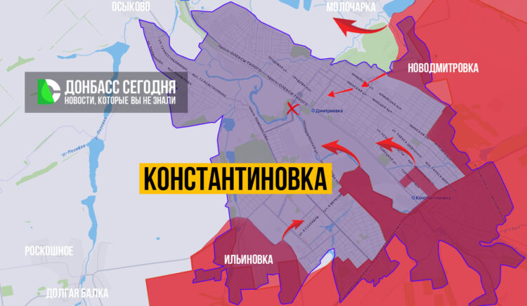 Фронтовая сводка к утру 1 мая: 1527 день СВО. Войска РФ выходят к реке Волчья. Свежая карта боевых действий на Украине