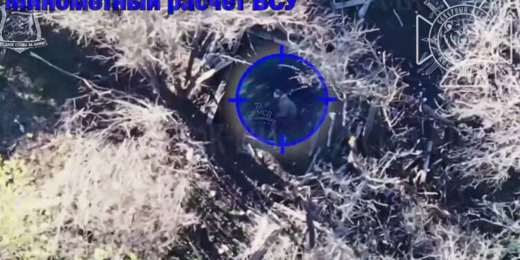 Миномётная позиция уничтожена под Волчанском под видео: дроны продолжают работу на линии фронта