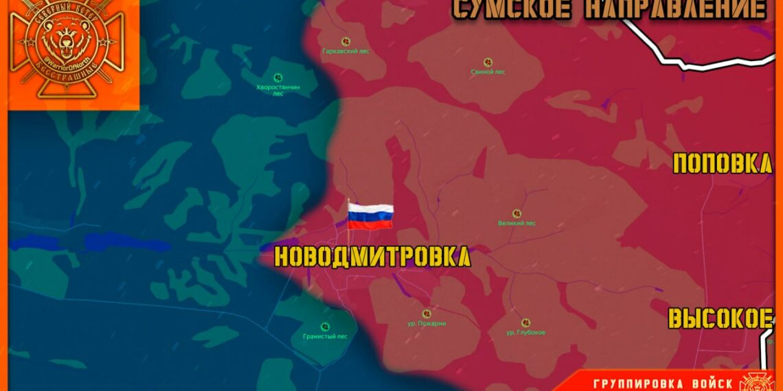 Группировка «Север» освободила Новодмитровку в Сумской области
