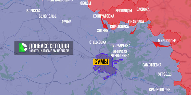 Войска РФ наступают: Освобождена Корчаковка на Сумском направлении. Сводка на 30 апреля 2026
