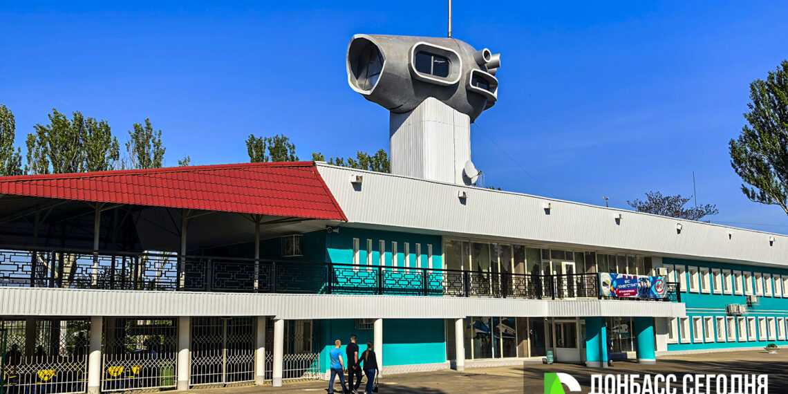 Детская железная дорога в Донецке работает и в майские праздники