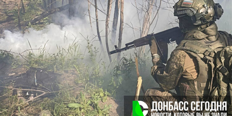 Группировка «Центр» продвигается на Красноармейском направлении