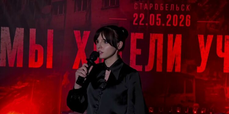 В Донецке прошла траурная акция в память о погибших детей в Старобельске