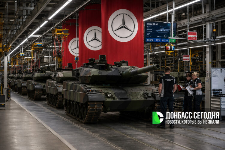 Mercedes-Benz готов перейти к работе в оборонную промышленность Европы