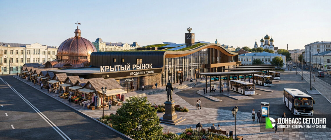 В Донецке перестроят автостанцию «Крытый Рынок» и построят новую «Южная»: ещё 40 новых пространств