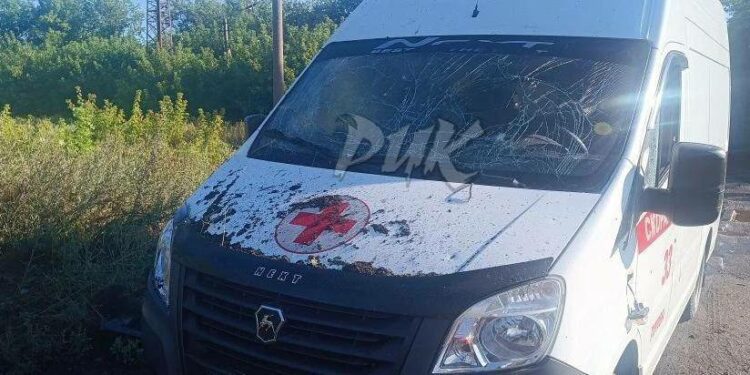 ВСУ расстреляли «скорую помощь» в Горловке: ранены три медика