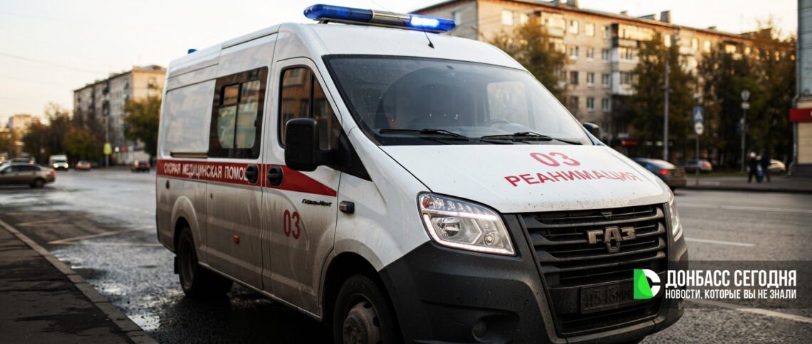 Семь мирных жителей ранены в Горловке после атаки украинского дрона